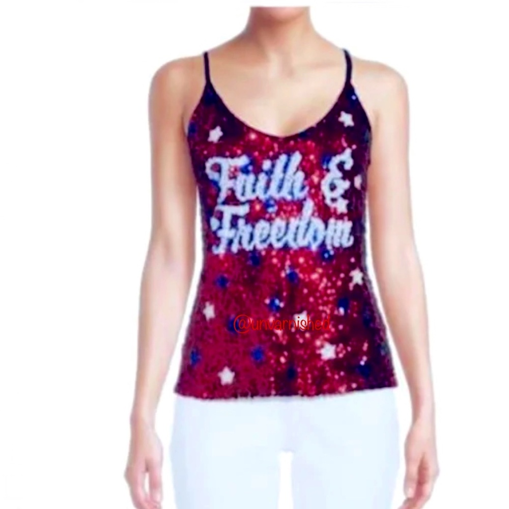 Faith  & Freedom Tank Cami